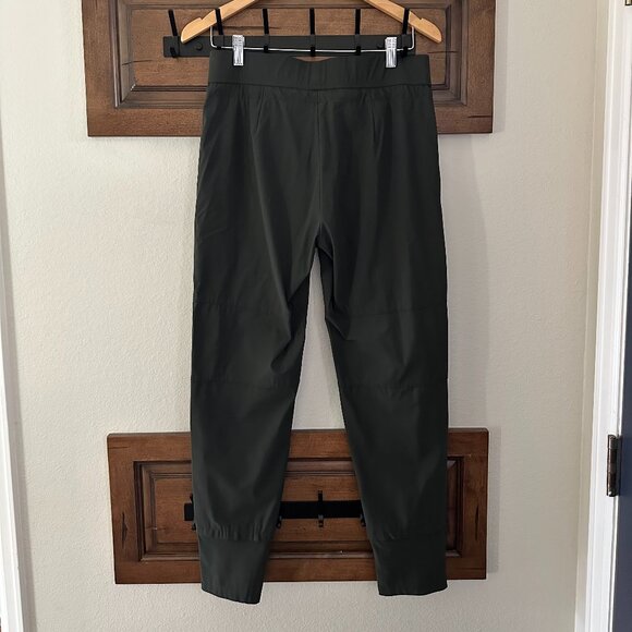 Raffaello Rossi Candy Pant Jogger Travel Pant Size 38 (8) Dark Olive - Picture 2 of 6